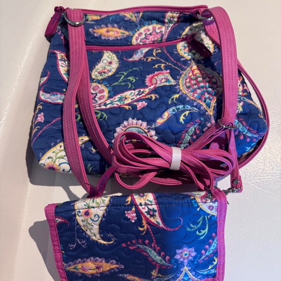 Donna Sharp crossbody & billfold~New without tags - Picture 10 of 14